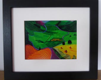 David Hockney - North Yorkshire - Framed Print