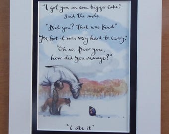 I got You a Bigger Cake  - Charlie Mackesy - From Always Remember-the Boy The Mole The Fox and The Horse