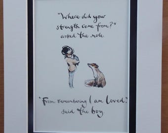 Where Do You Get Your Strength From  - Charlie Mackesy - From Always Remember-the Boy The Mole The Fox and The Horse