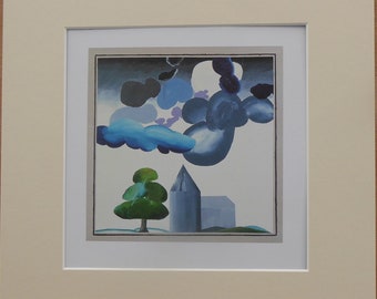 IOWA 1964 - David Hockney - In A 12 x 12 inch Mount Ready To Frame Superb