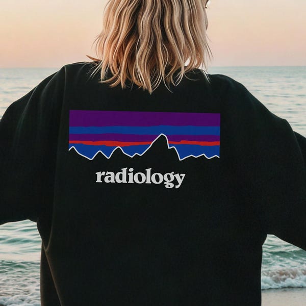 Radiology X-Ray Tech Crewneck Sweatshirt | Funny Rad Tech Medical Humor
