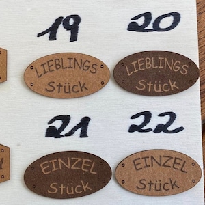 Etiqueta para coser/Etiqueta Snappap/Cuero vegano/Costura/Diseños variados/Ropa infantil/Hecho a mano/Parches