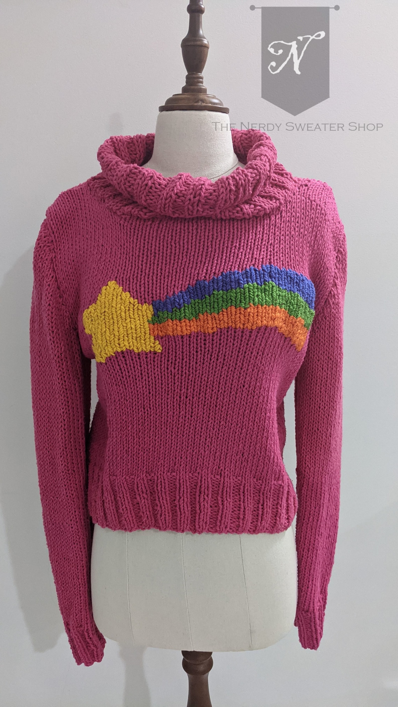 Mabel Pines Cosplay Hand Knitted Sweater Gravity Falls Made Etsy