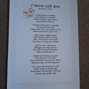 I Never Left You and Just Because Both Poems Are the Copyright of John ...