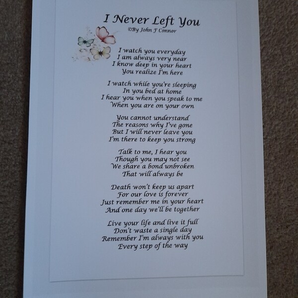 I Never Left You - Etsy