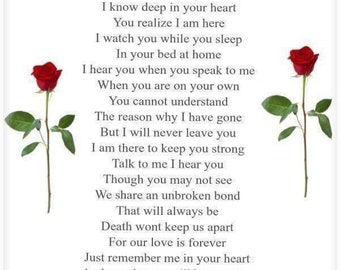 I Never Left You Poem | Etsy