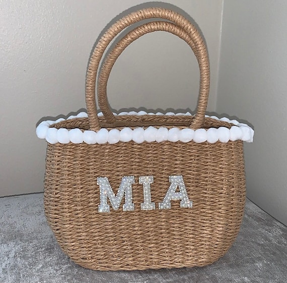 personalised beach basket