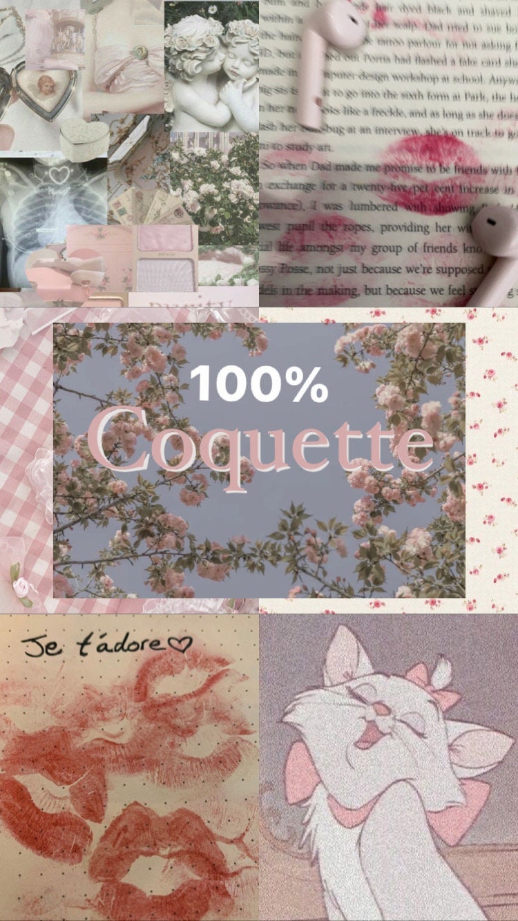 Coquette Aesthetic' Poster, picture, metal print, paint by AestheticAlex