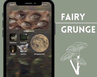 Fairy Grunge-Goblincore- App Icons- Widgets- Walpaper