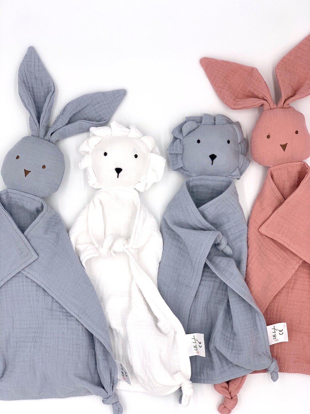 Personalised Baby Comforter Personalised Muslin Comforter Personalised