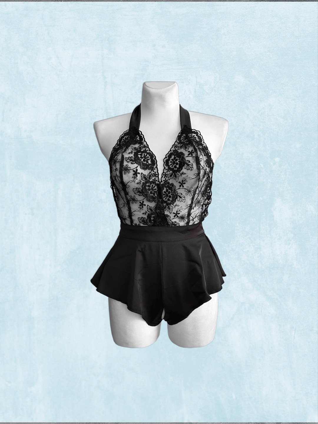 Open Crotch Bodysuit,open Crotch Teddy,see Through Bodysuit,babydoll ...