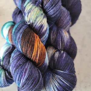Hand Dyed Yarn In the Navy, Limited Edition