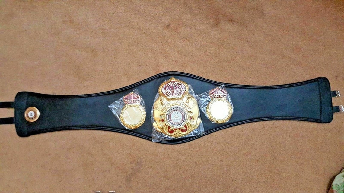 Wba super boxing championship belt.full size Etsy