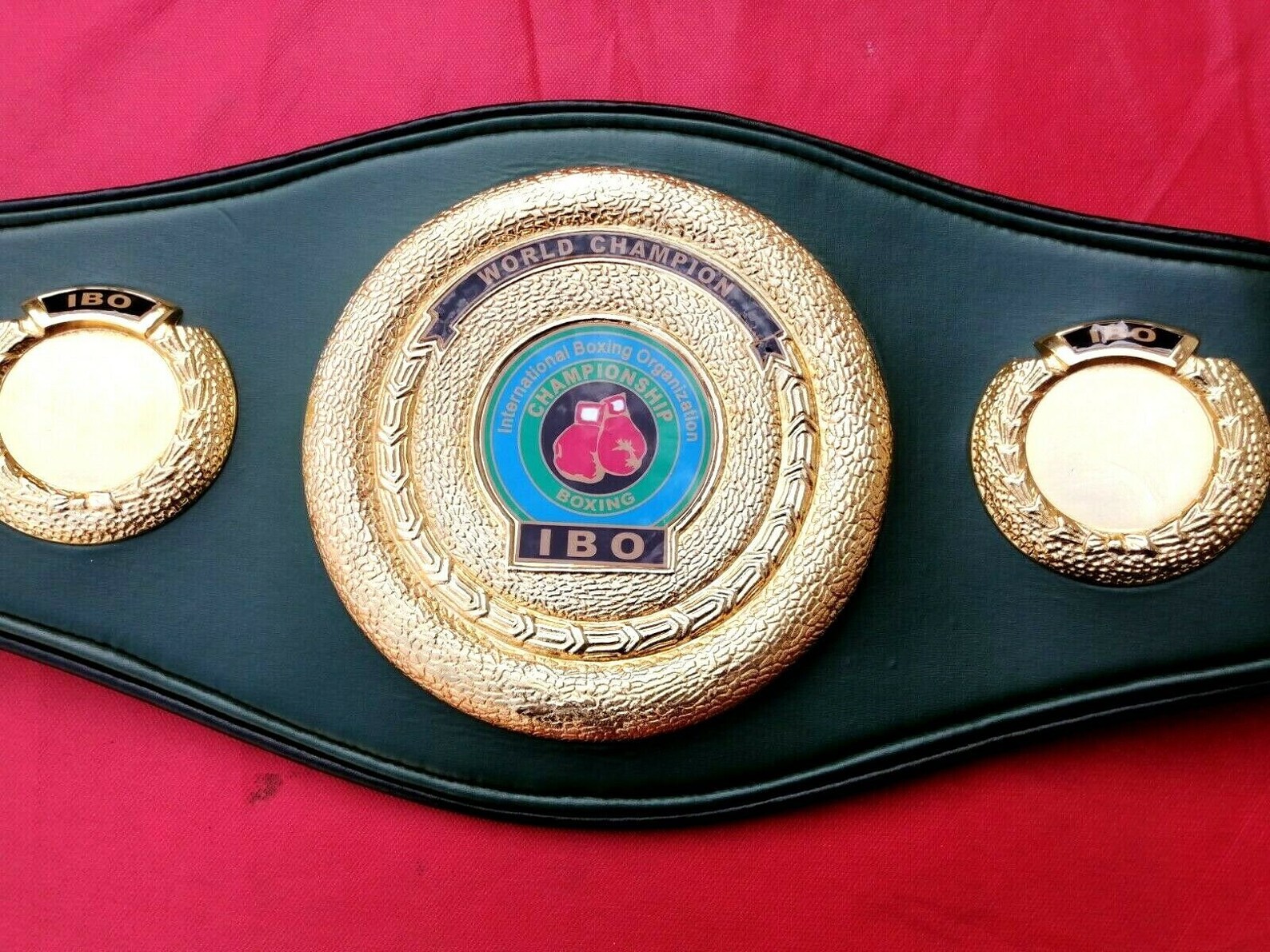 Ibo world championship boxing belt replica adult size Etsy