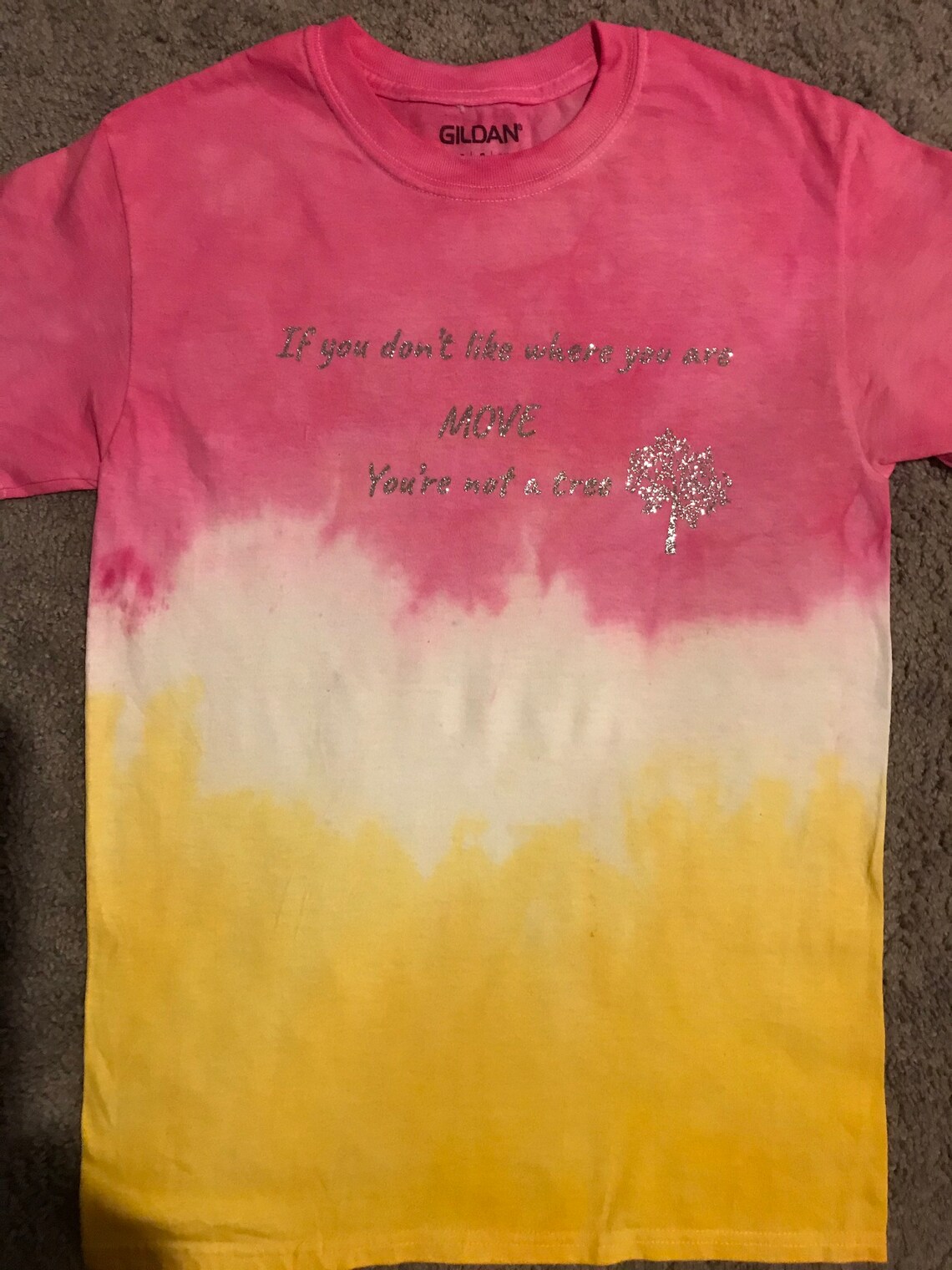 Tie Dye Tshirt. Relatable quote tees. If don't like Etsy