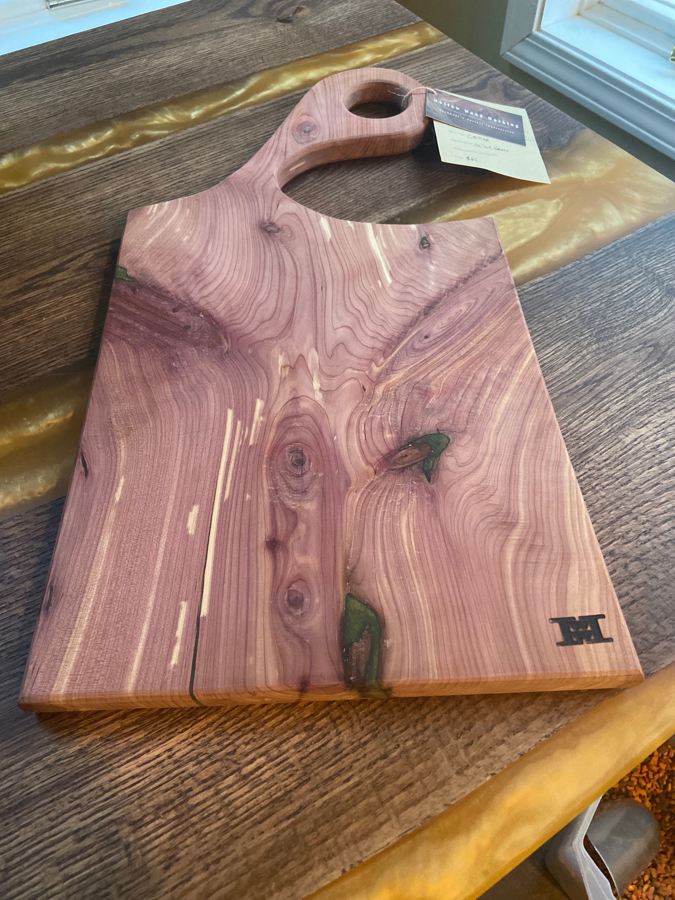 Solid Red Cedar Charcuterie Board Etsy