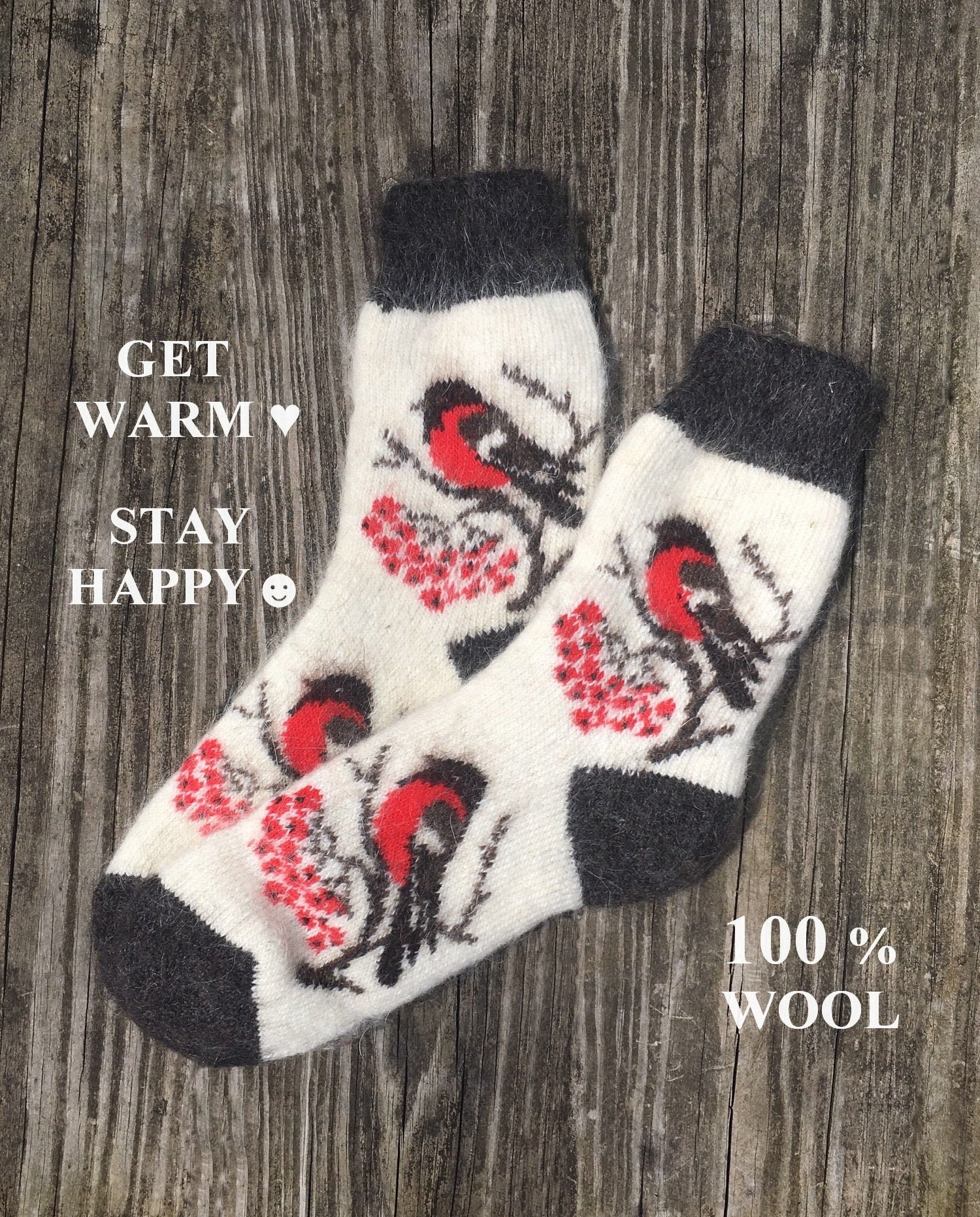 100% Wool Socks, Women's Winter Leg Warmers, Goat Down Thick Socks, Fluffy Warm Mohair Slippers, Hand Knitted Boots Socks, Thermal Socks