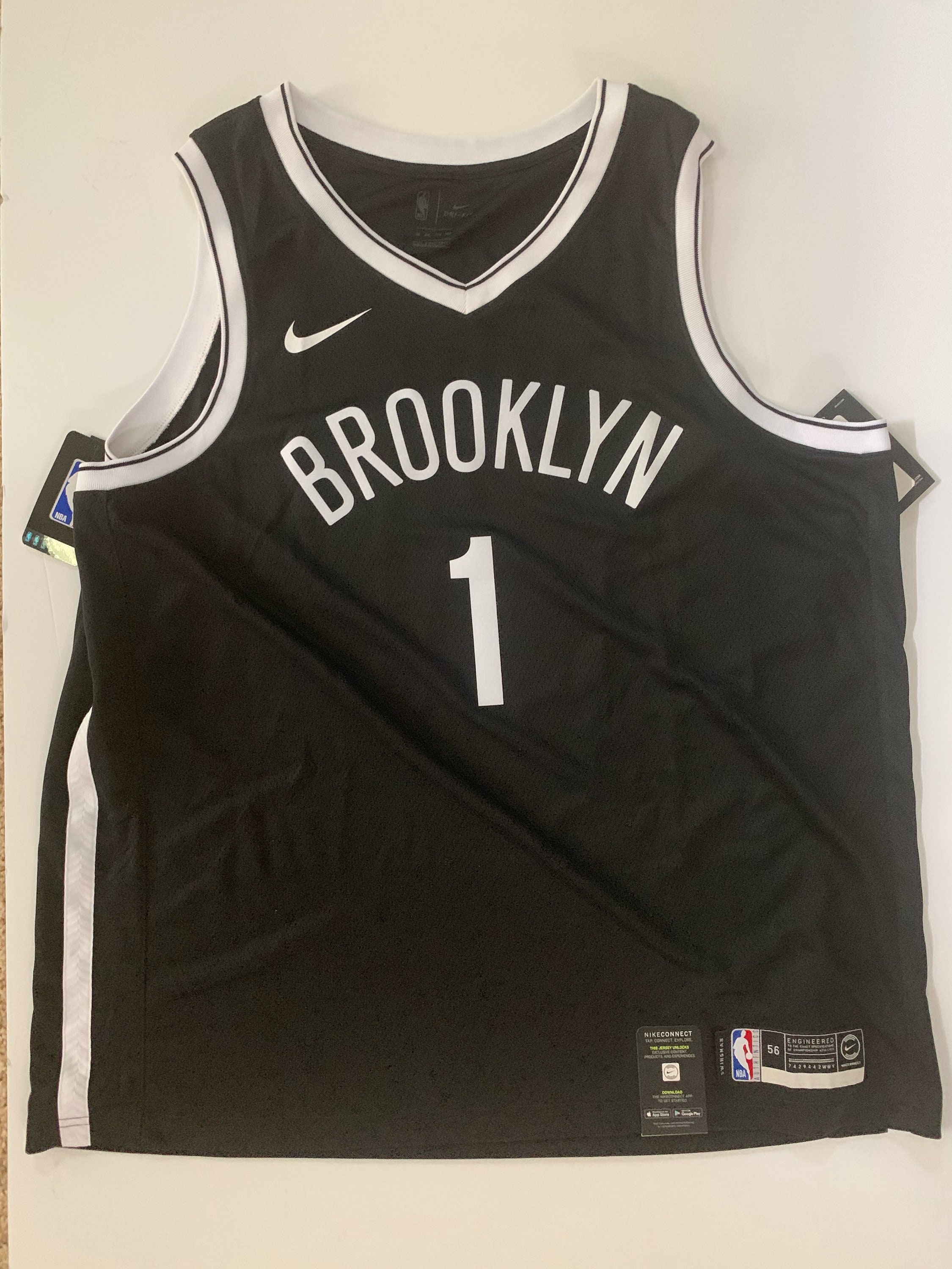 Men's Brooklyn Nets D'angelo Russell 1 Jersey | Etsy