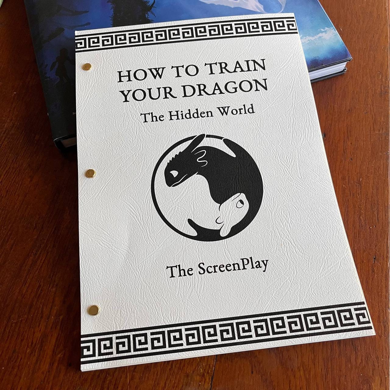 How to Train Your Dragon Full Trilogy 3 Movie Script Reprint Etsy