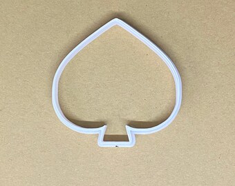 Playing Card Spades Cookie Cutter Set Of 2 Biscuit Dough Icing Shape UK