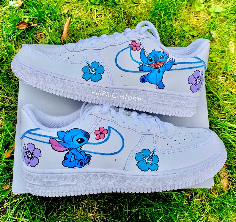 Disney Lilo and Stitch Custom Airforce 1 Made-to-order | Etsy