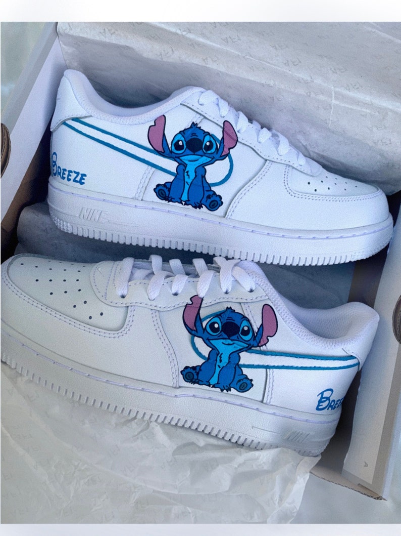 Personalized Disney Lilo and Stitch Custom Sneakers - Etsy UK