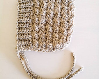 Crocheted Chunky Pixie Bonnet - Made to Order
