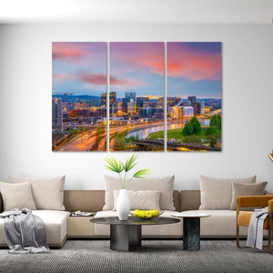 Oslo Cityscape, Print Canvas, Oslo City Wall Decor, Oslo City in Norway, Oslo Downtown, Norway Art for Wall, Oslo Painting for Wall