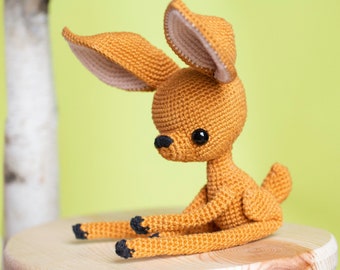 Snowdrop the Fawn Amigurumi Crochet PDF Pattern