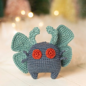 Marty Mothman PDF Crochet Amigurumi Pattern