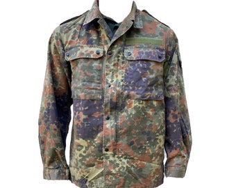 Bundeswehr Field Shirt, Flecktarn. German Army Surplus.