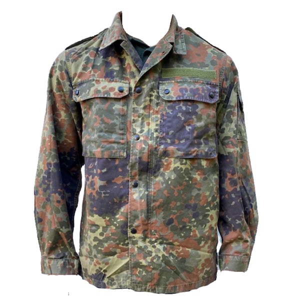 Bundeswehr Field Shirt, Flecktarn. German Army Surplus.