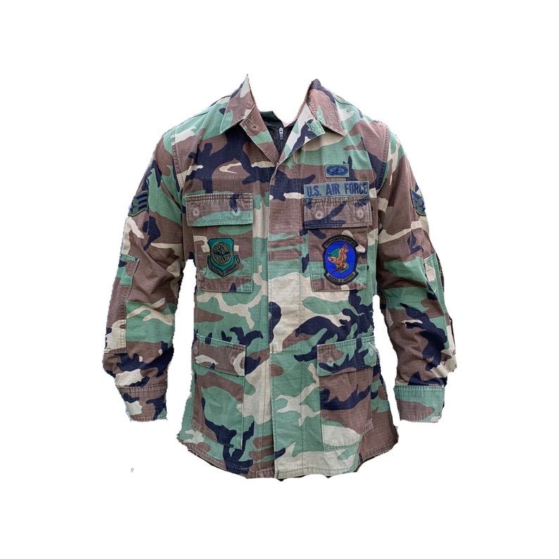 US BDU Field Jacket, M81 Camo. - Etsy