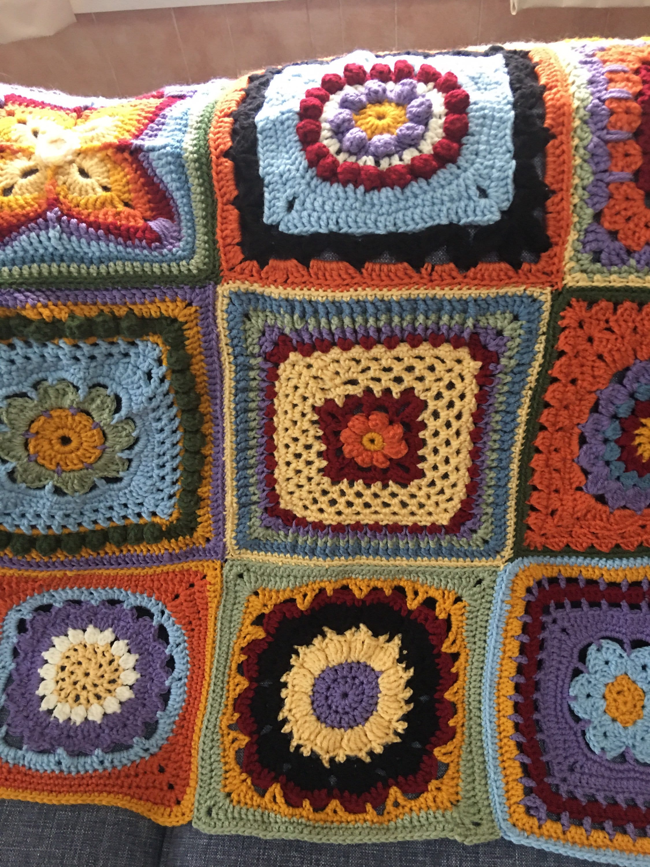 Crocheted blanket for sales Etsy