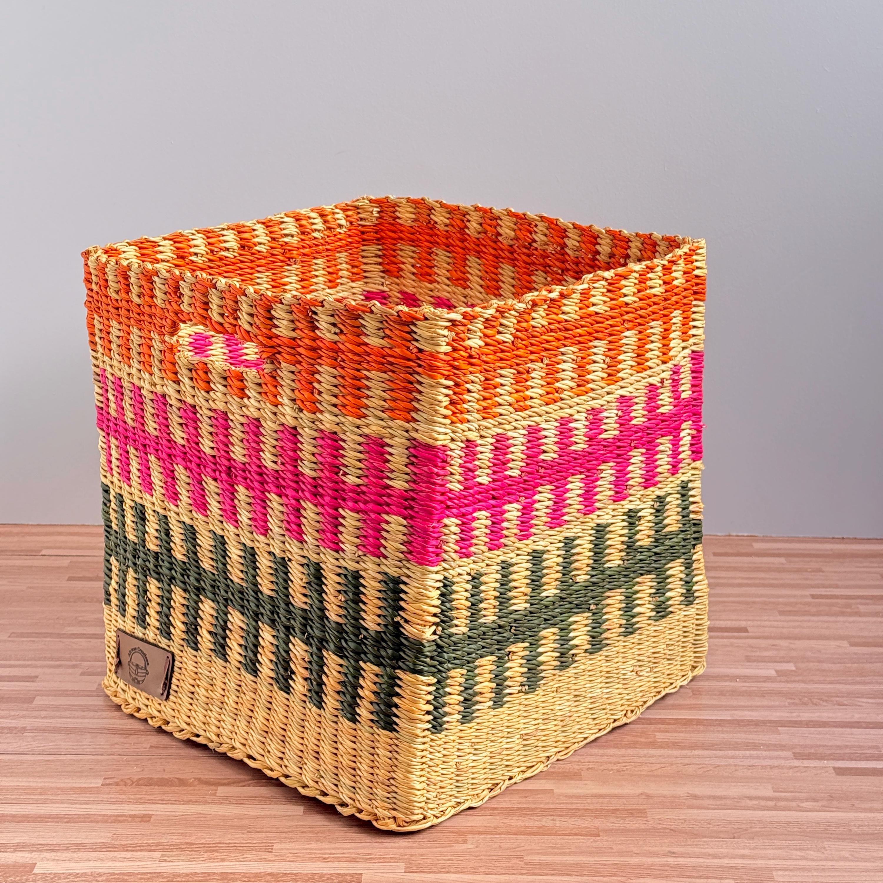 Gewebte aufbewahrungsbox