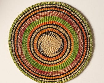 Handwoven Bolga Placemats | Eco-Friendly African Table Mats in Numerous Designs