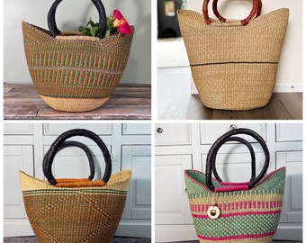 Sacs panier Bolga | U-Shopper Bolga