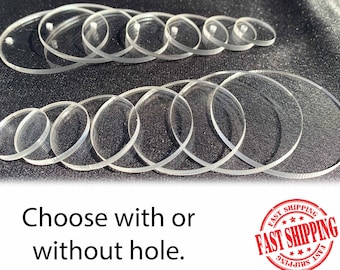 Clear Acrylic Blanks Etsy