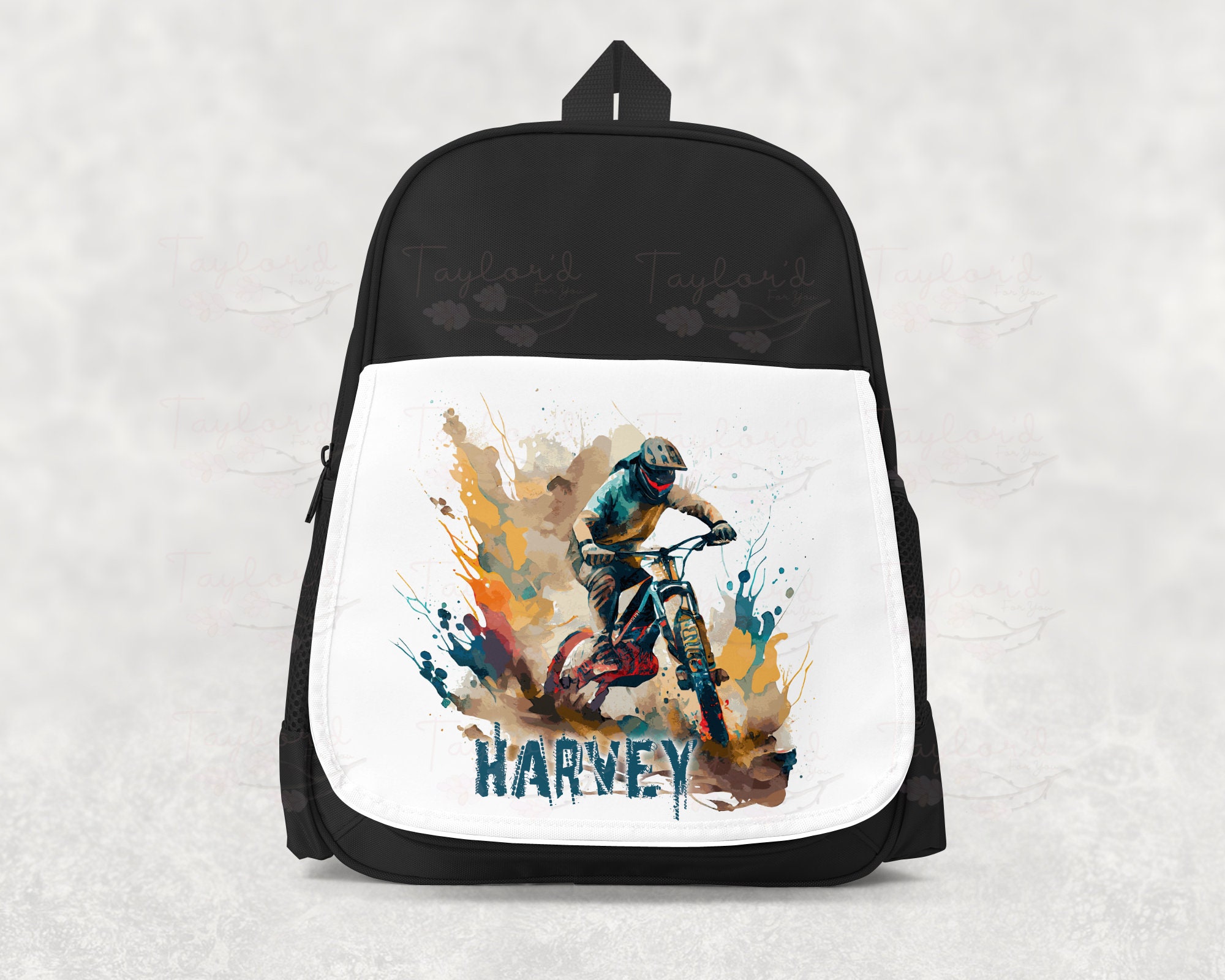 Dirt bike backpacks school sale