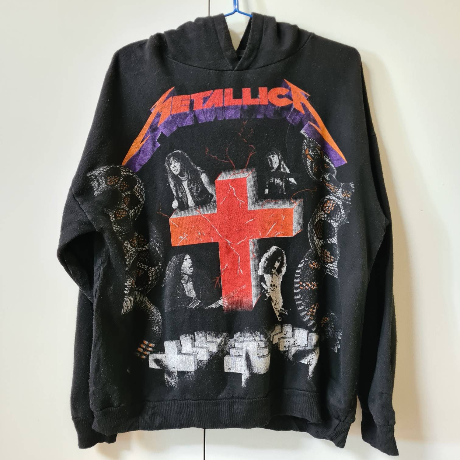 Metallica 90's LXL jumper Etsy