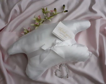 Satin Pillow, Anti-Wrinkle/Anti Pressure for side sleepers