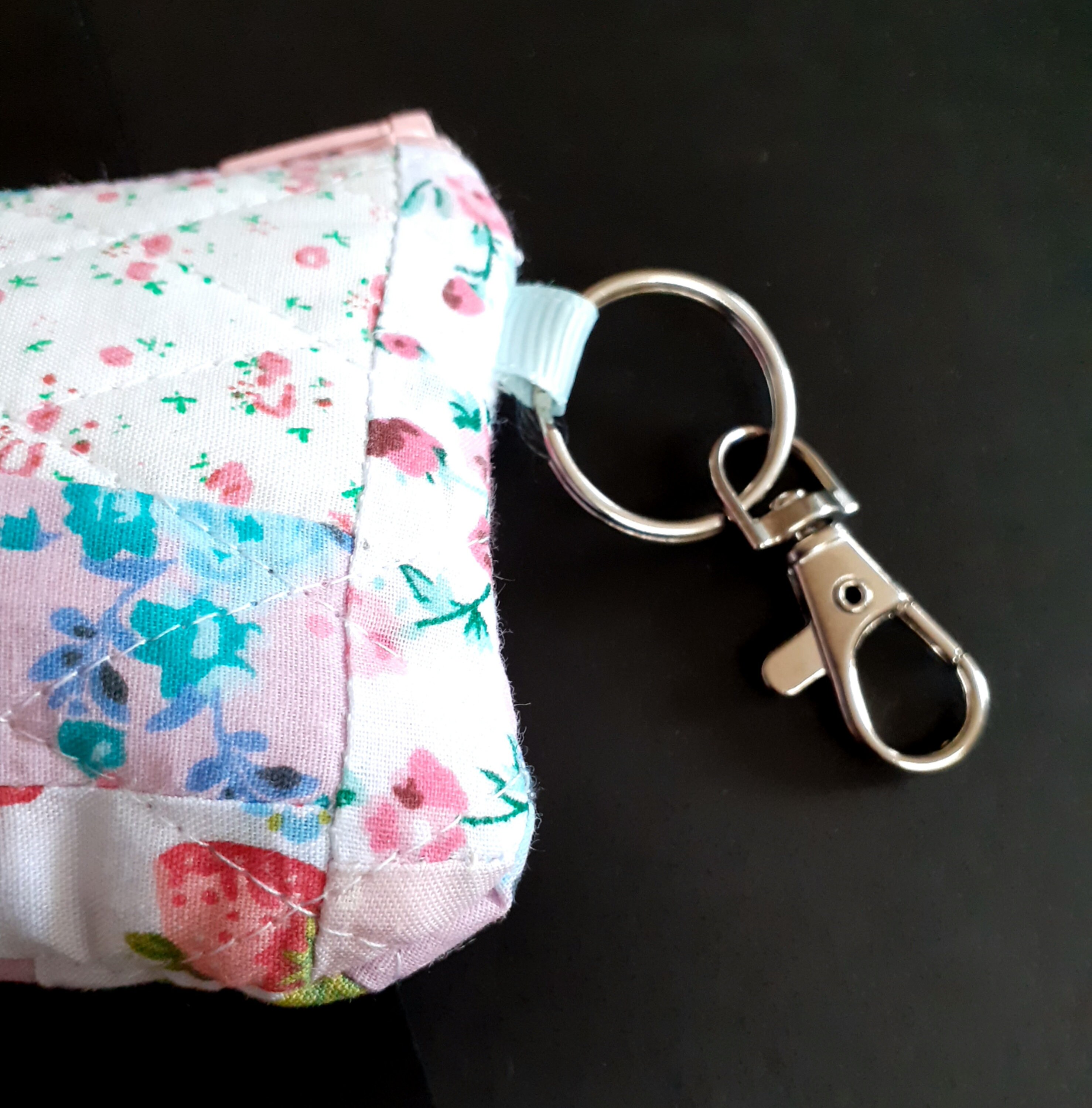 Patchwork/Quilted/Padded/ Fabric Coin Purse/Pouch/Credit Card Etsy