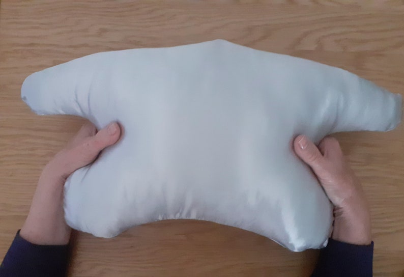 Satin Pillow, Anti-Wrinkle/Anti Pressure for side sleepers image 4