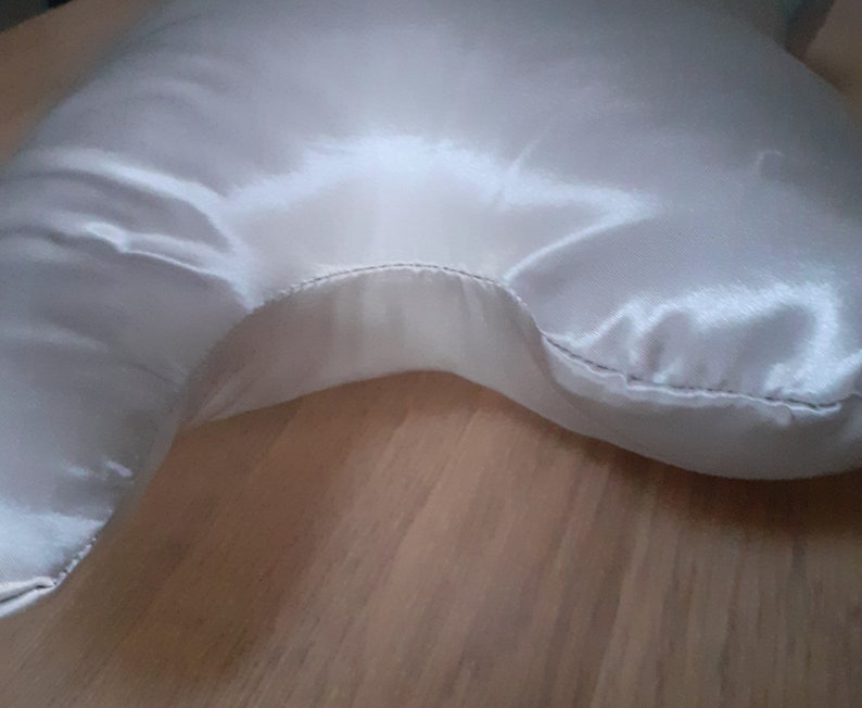 Satin Pillow, Anti-Wrinkle/Anti Pressure for side sleepers image 5