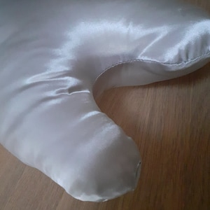 Satin Pillow, Anti-Wrinkle/Anti Pressure for side sleepers image 6