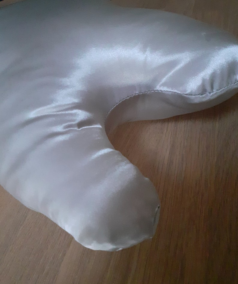 Satin Pillow, Anti-Wrinkle/Anti Pressure for side sleepers image 6