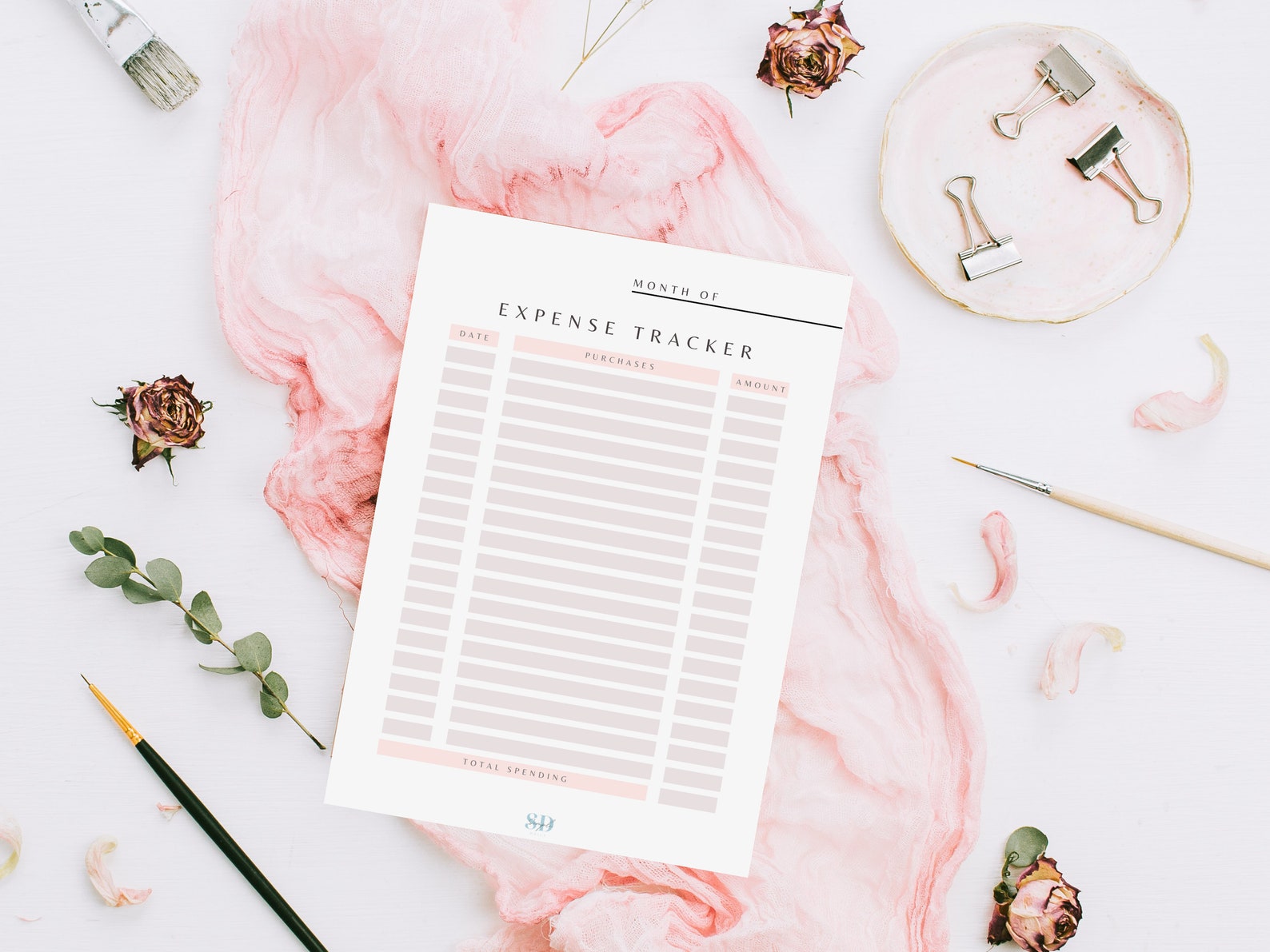 Kakebo / Kakebo inspired budget planner insert Pink pastel | Etsy