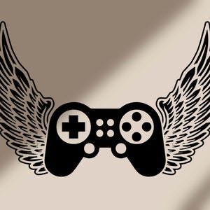 Controller Sticker Gamer Wall Decal Video Games Wall Sticker Controller Wall Decor for Boys SS 1182