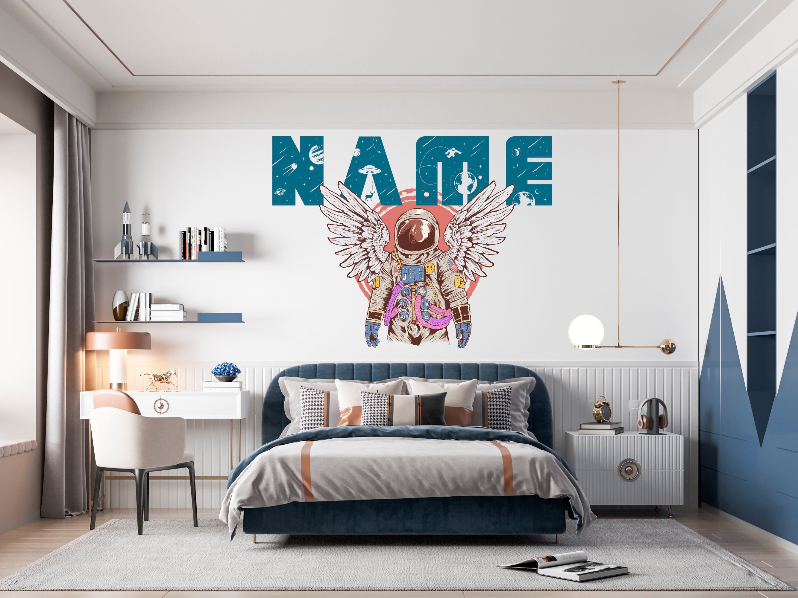 jacob Name Wall Decal,