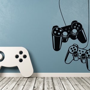 Controller Sticker Gamer Wall Decal Video Games Wall Sticker Controller Wall Decor for Boys SS 1181